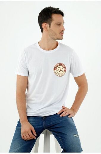 Tennis Camiseta estampada para hombre oferta