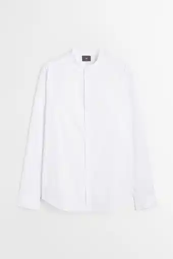 H&M Camisa con cuello mao slim fit oferta