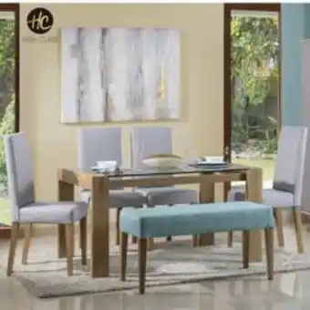 Falabella Comedor 6 puestos hc parís oferta