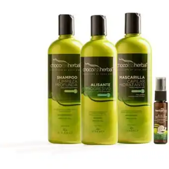 Linio Kit alisante chocolissherbal 500ml+ aceite repardor 30 ml oferta