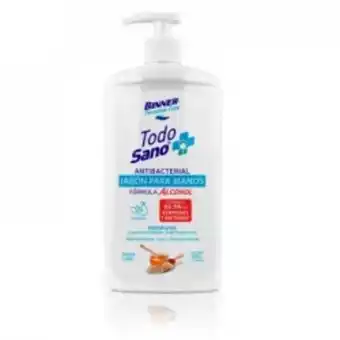 Jabón anti bacterial binner 500 ml avena y miel 206370                                    