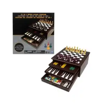Alkosto Juego de mesa centro de juegos madera 12 en 1 spin master oferta