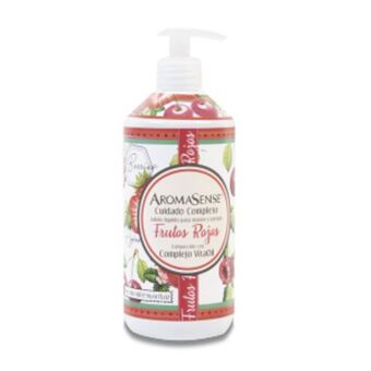 Makro Jabon liquido aromasense frutos rojos 580ml oferta