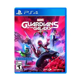 Juego marvel guardians of the galaxy para ps4