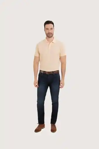 Vélez Polo prana en textil naranja oferta