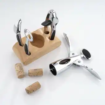 Hogar Universal Juego de gadgets + base de madera oferta