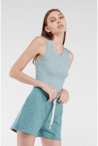 Koaj Camiseta manga sisa con cuello halter oferta