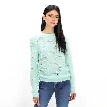 Fuera de Serie Sueter para mujer cuello redondo manga larga. oferta