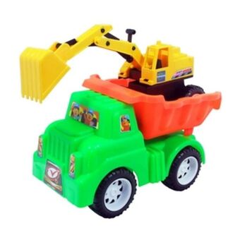 Alkosto Camión de juguete con excavadora victory toys oferta