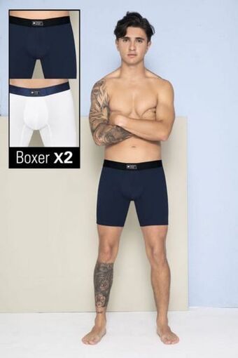 Carmel Boxer x 2 ajustado multicolor oferta