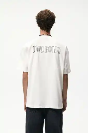 Zara Camiseta estructura oferta