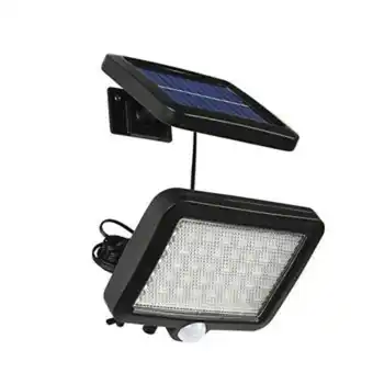 Linio Lámparas solares led jardín césped decoración exterior iación sensor luces 56 leds solar detección de movimiento pared araña oferta
