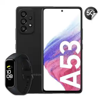 Éxito Celular samsung galaxy a53 5g 128 gb negro + fit 2 oferta
