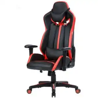 Linio Silla gamer rocker reclinable con brazos ajustables roja oferta