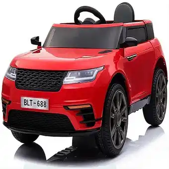 Éxito Carro electrico niños land rover llanta caucho control 12v 1 oferta