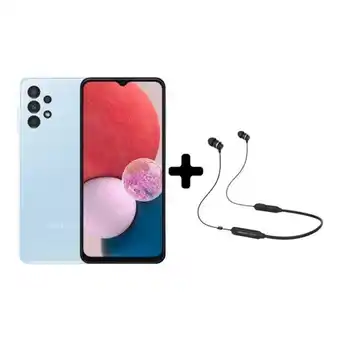 Mercado Libre Celular samsung galaxy a13 64gb azul + audifonos bt a80c oferta