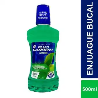 Carulla Enjuague bucal intenso fluocardent 500 ml oferta