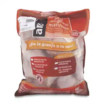 Makro Muslo de pollo congelado aro x kg oferta