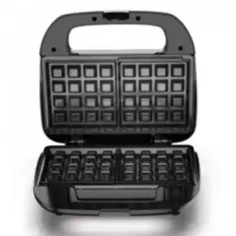 Home Sentry Waflera 2 puestos black+decker negra oferta