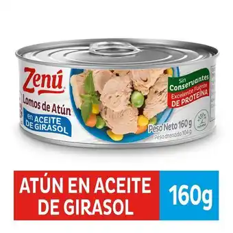 Éxito Lomo atun aceite girasol zenu 160 gr oferta