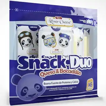 Éxito Snack duo queso/bocad sixpack river cheese 360 gr oferta
