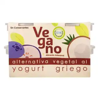 Éxito Yogurt griego vegano dejamu 600 ml oferta