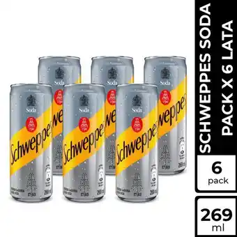 Éxito Soda schweppes 1614 ml oferta