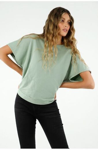 Tennis Camiseta verde para mujer oferta