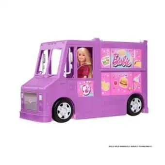 Alkosto Muñeca barbie food truck mattel oferta