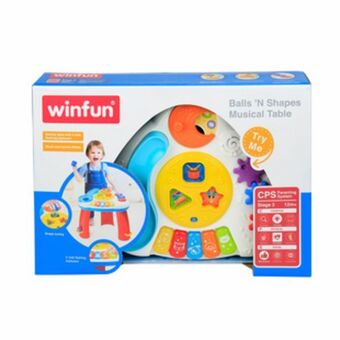 Alkosto Juguete para bebé mesa musical winfun oferta