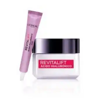 Falabella Set cuidado facial revitalift loreal dermo expertise incluye crema día + contorno de ojos oferta