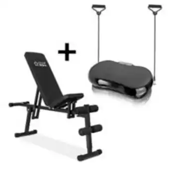 Falabella Banco pesas y abdominales + plataforma vibratoria oferta