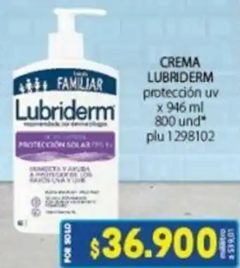 Colsubsidio Crema Lubriderm x 946ml oferta