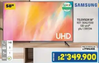 Colsubsidio Samsung Televisor 58" oferta