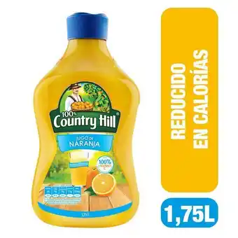 Éxito Jugo de naranja light botella country hill 1750 ml oferta