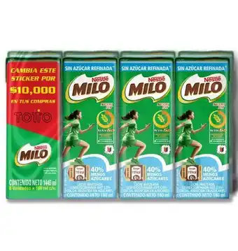 Éxito Of beb ch menos azuc x8 gt bon milo 1440 ml oferta
