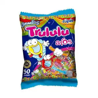Éxito Gomitas aros trululu 300 gr oferta