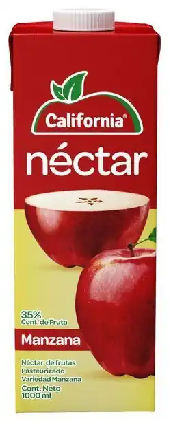 Éxito Nectar manzana tetrapack california 1000 ml oferta
