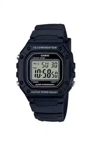 Dafiti Reloj casio w-218h-1a hombre oferta