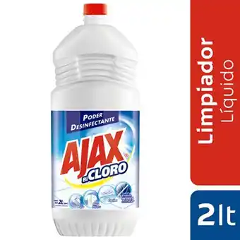 Makro Limpiador ajax bicloro 2l oferta