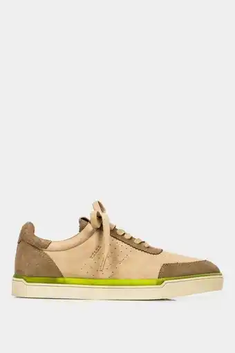 Vélez Tenis vitta 2.0 de cuero para hombre detalles en color neón arena oferta