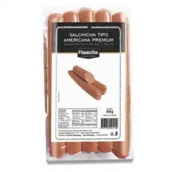 Makro Salchicha americana premium filadelfia 640g oferta