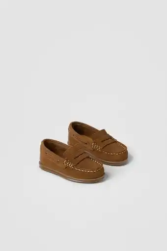 Baby/ mocasín piel
