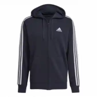 Jacket 3-stripes french terry fz hd de hombre