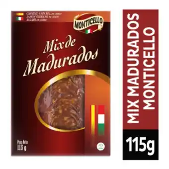 Makro Mix madurados monticello 115g oferta