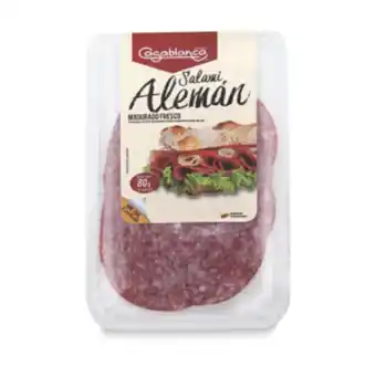 Makro Salami aleman casablanca 80g oferta