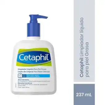 Linio Cetaphil limpiador facial para piel grasa x 237 ml oferta