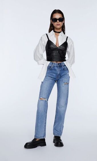 Stradivarius Jeans straight slim fit oferta