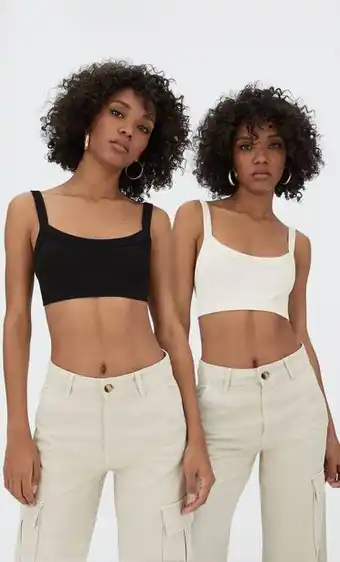 Stradivarius Pack 2 bralette seamless oferta