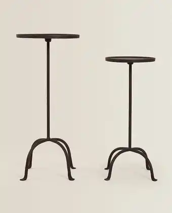 Zara Home Mesa metal envejecido oferta